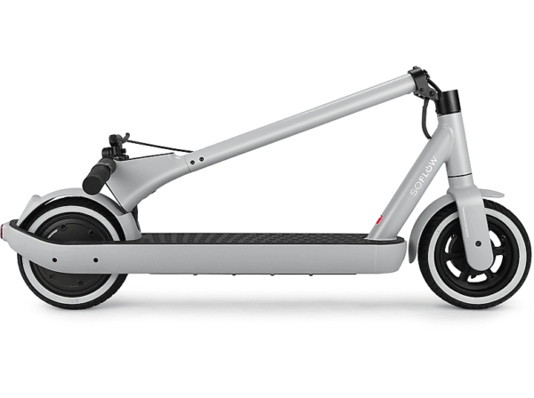 SOFLOW SO ONE 5,2 AH E-Scooter (9 Zoll, Silbergrau) – Bild 3